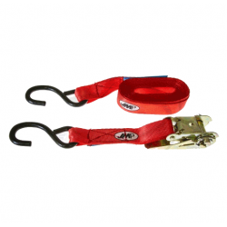 Service Moto Pieces|Sangle de serrage - (x2pcs) - 4.5 m x 33 m - 810 Kg - rouge|Sangle|19,50 €