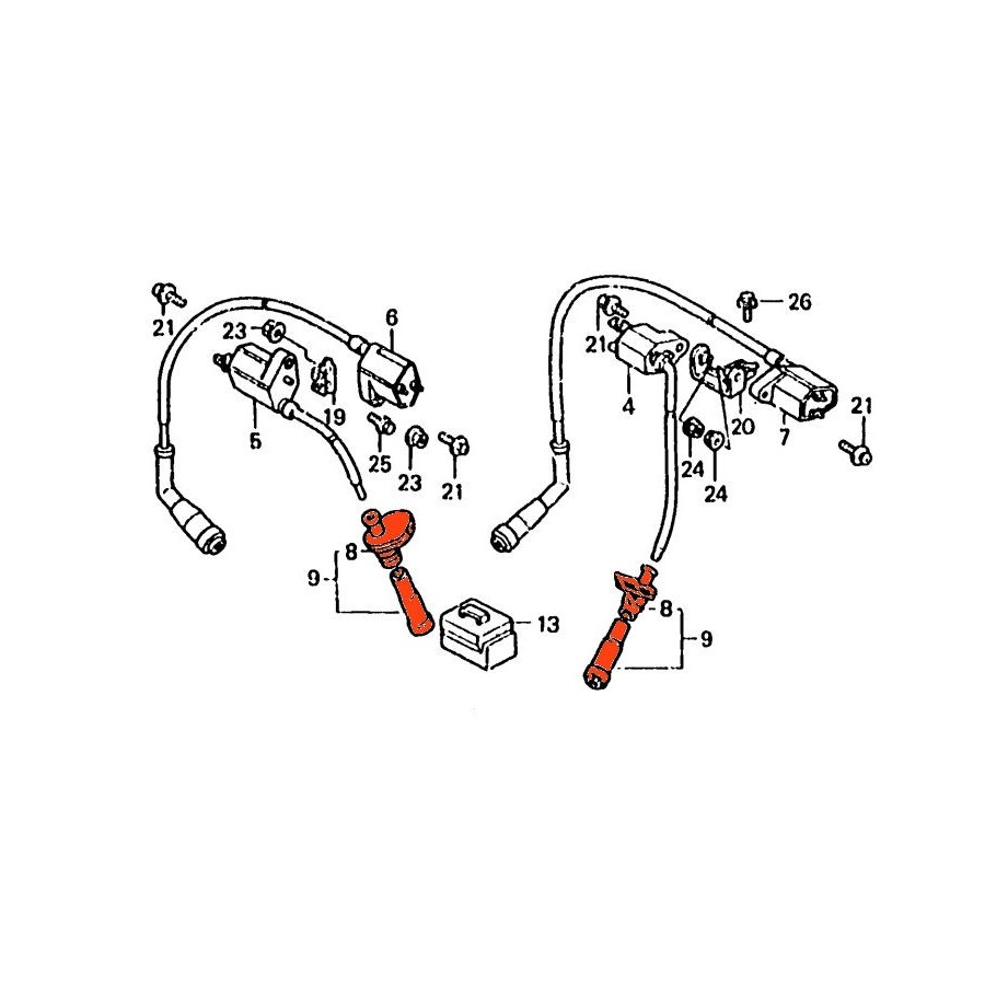 Service Moto Pieces|XL600 V - Transalp - (PD06) 