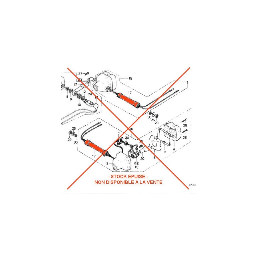 Service Moto Pieces|Carburateur - Raccord essence - (x1) -|Produit -999 - Plus disponible|62,20 €