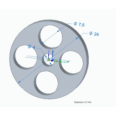 Robinet essence - joint de robinet - ø24mm - 44376-31050 - GT250 - GS250 - 400-...- 1000 - ...