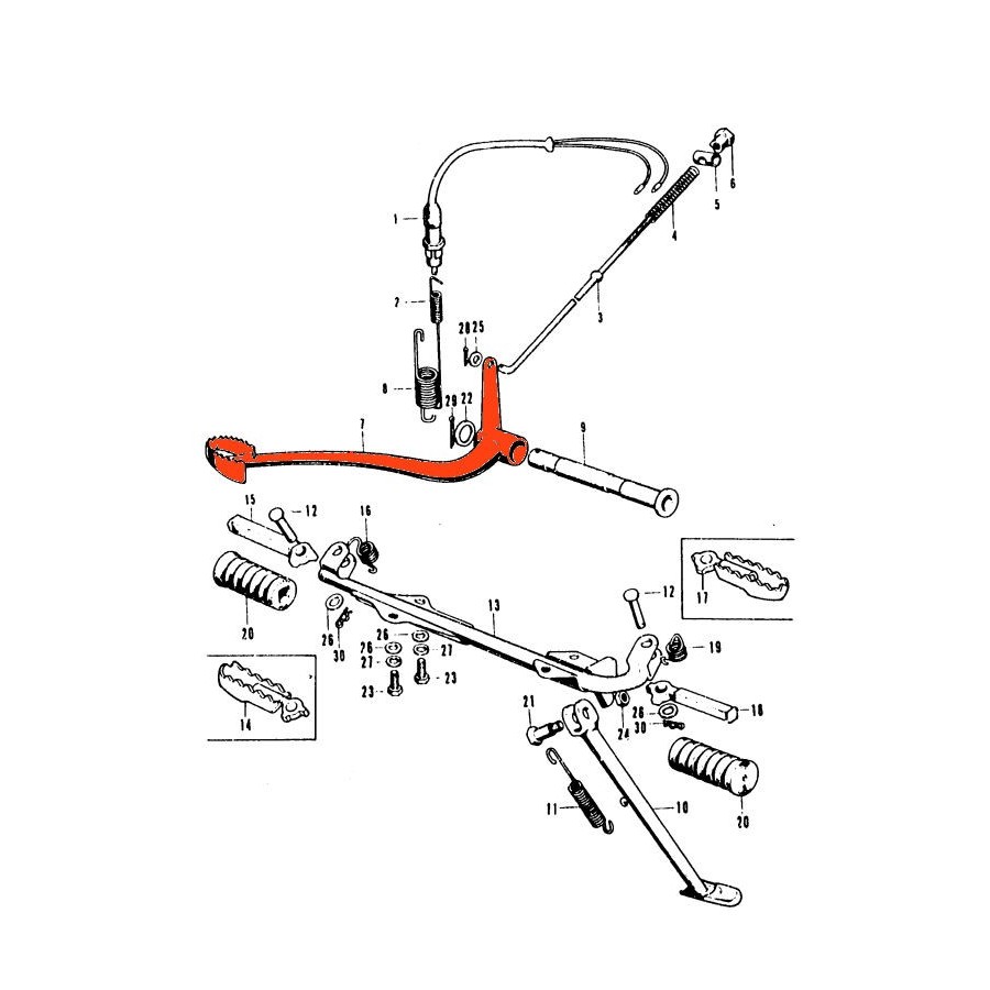 Service Moto Pieces|Allumage - Bobine - 6V - Gauche - CB125T - N'est plus disponible|1979 - CB 125 T2|180,00 €