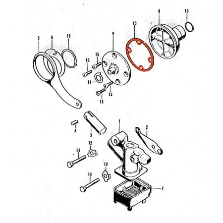 Moteur - Joint  - CB125K - 15459-303-000