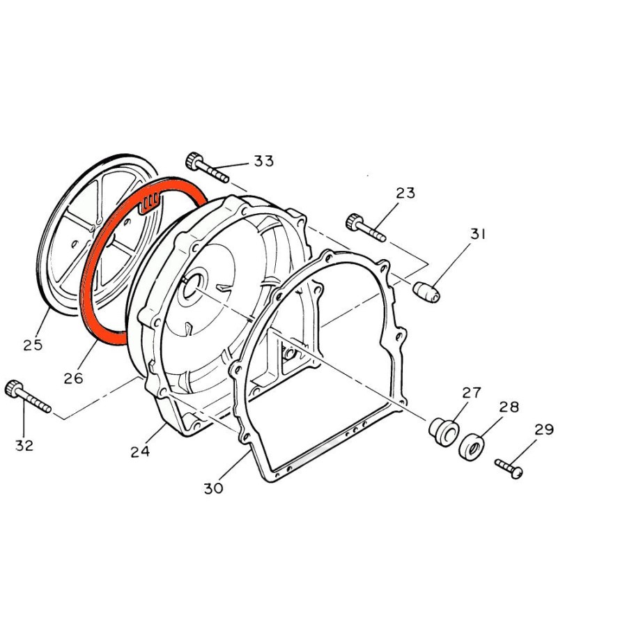 Service Moto Pieces|Moteur - Allumage - joint de carter - CB/CBR1000|Joint - Carter|8,90 €