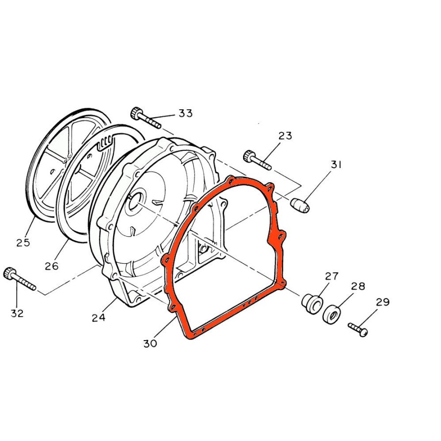 Service Moto Pieces|Moteur - joint Spy arbre primaire - 25x38x7mm|Joint - Carter|6,02 €