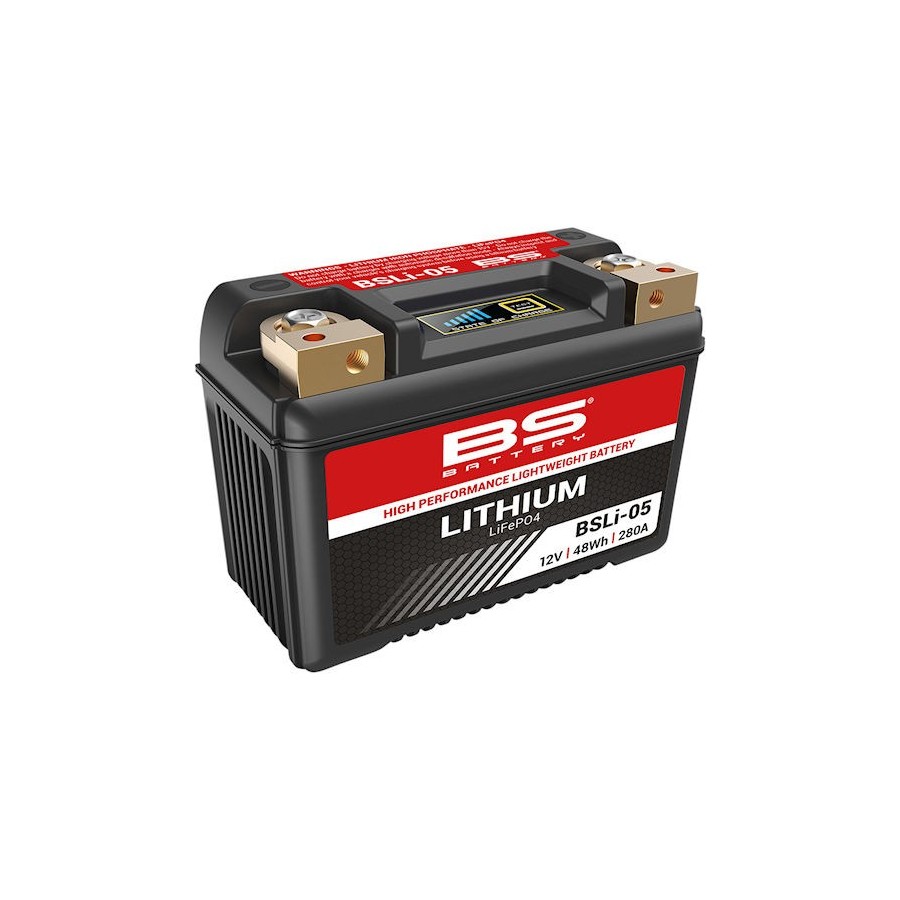 Batterie - 12v - Lithium - BSLi-05 - 134x75x133mm - (YB10 - YB14L-..-YB16....)