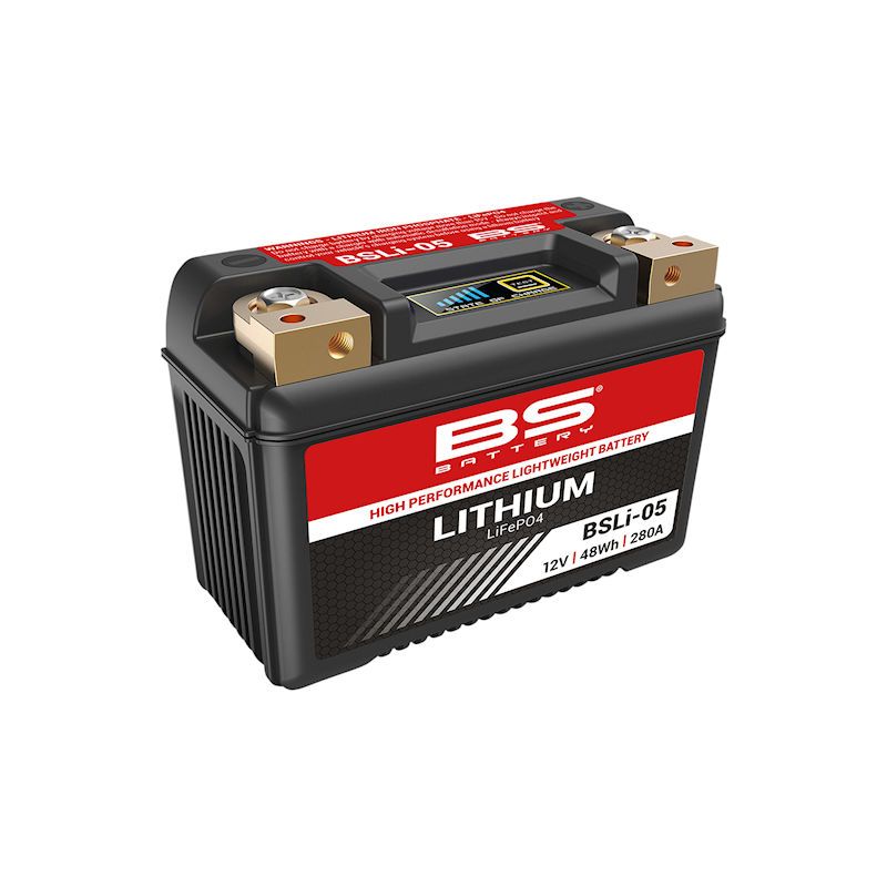 Service Moto Pieces|Batterie - 12v - Lithium - BSLi-05 - 134x75x133mm - (YB10 - YB14L-..-YB16....)|Batterie - Lithium|169,00 €