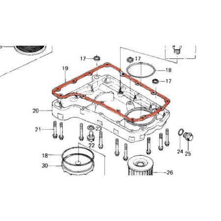 Service Moto Pieces|Moteur - Joint de carter inferieur - 11009-1983 - KZ650 - KZ750 - ... - GP750|Joint - Carter|8,20 €