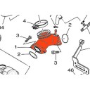 Moteur - Pipe Admisssion - XVS125