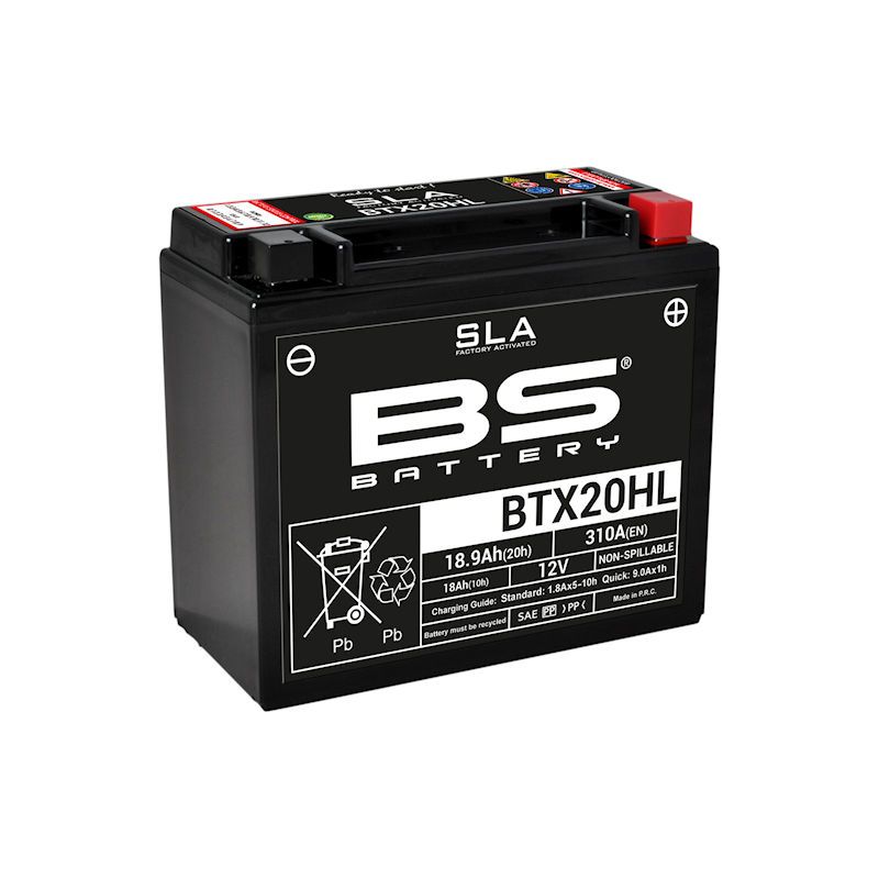 Batterie - GEL - BTX20HL- 