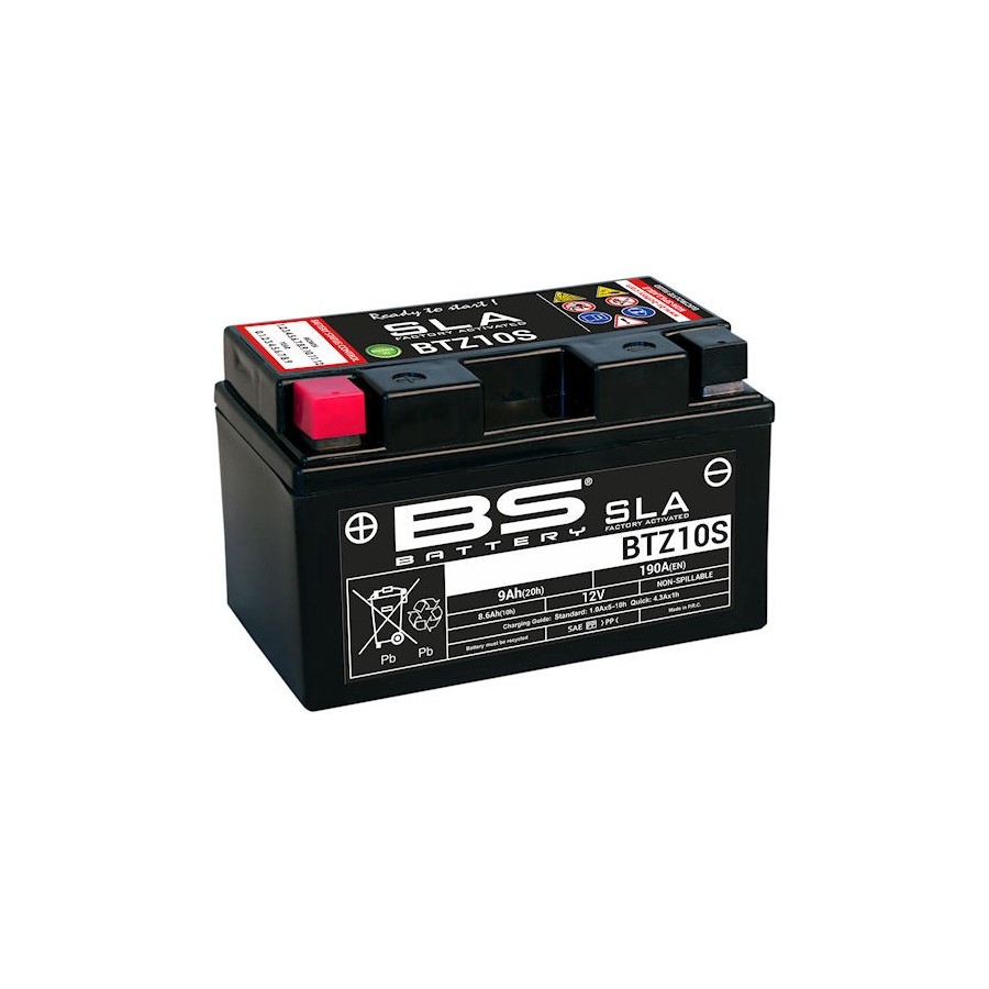 Batterie - 12v - Gel - BS - BTZ10S SLA 12V 190A - 