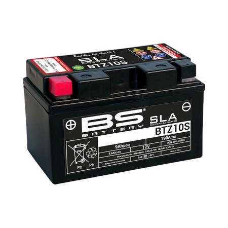 Batterie - 12v - Gel - BS - BTZ10S SLA 12V 190A - 