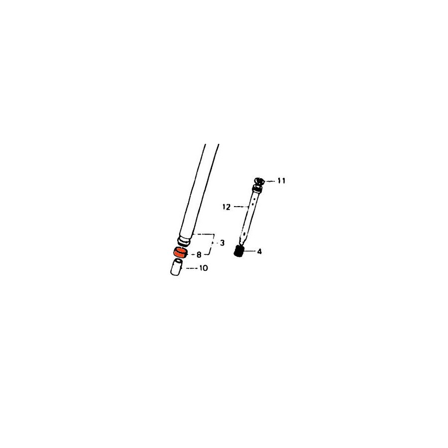 Service Moto Pieces|Fourche - Joint Spy - ø35x48x11mm (x1) - 51153-19D10|Fourreaux + kit + joint|19,90 €