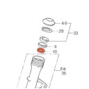 Fourche - Bague - Superieure  - de glissement (x1) - de guidage - ø 37mm