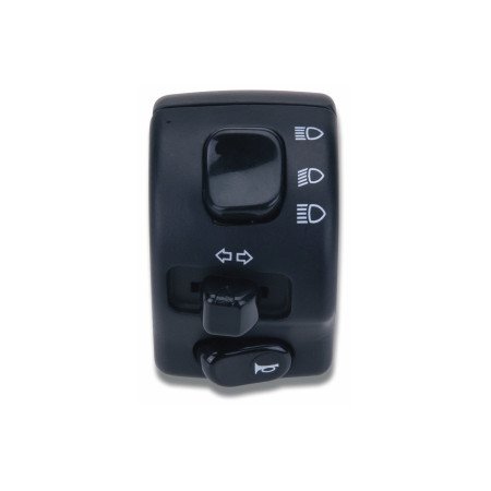 Comodo - Gauche - Phare - clignotant - klaxon - Noir