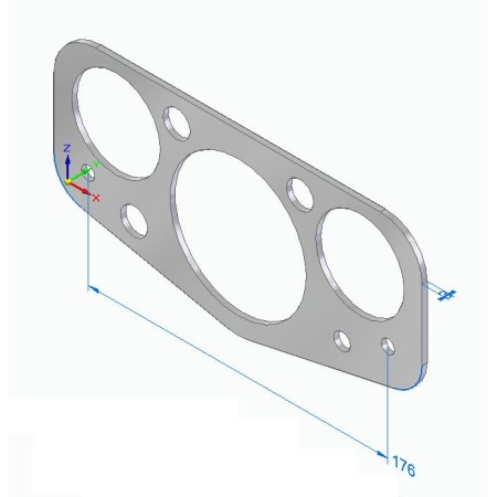 Service Moto Pieces|Support - compteur - tableaux de bord - Sur mesure|1979 - CB900 Fz|39,90 €