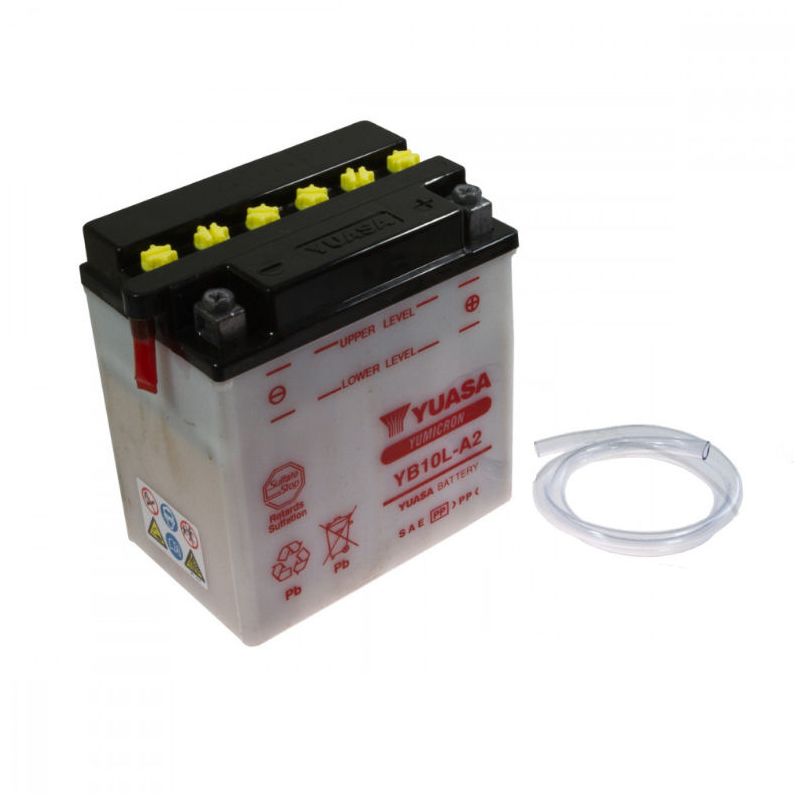 Service Moto Pieces|Batterie - 12v - Acide - YB10L-A2 - YUASA|Batterie - Acide - 12 Volt|74,25 €