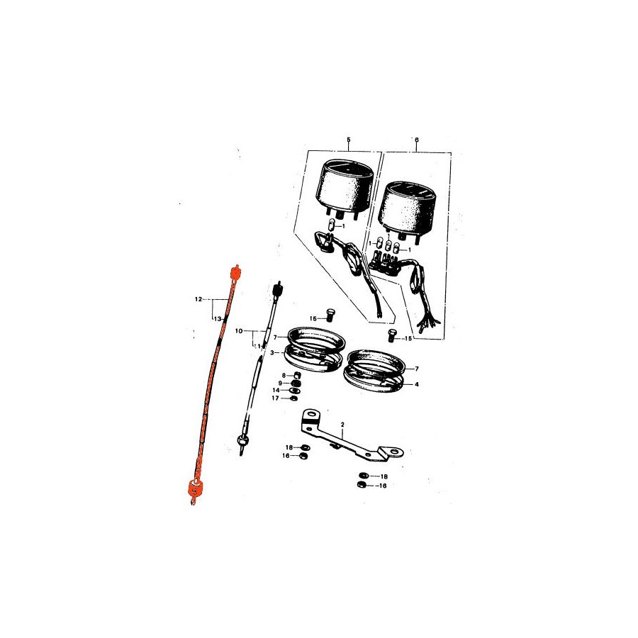 Service Moto Pieces|Robinet de reservoir - GSX1100F - 1988-1996|04 - robinet|80,20 €