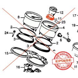 Service Moto Pieces|Echappement - Joint Graphite - 32x36x30mm (x1)|Joint de Raccord|11,20 €