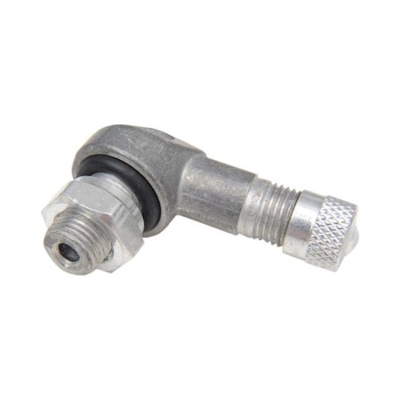 Service Moto Pieces|Valve de jante - ø 8.3 mm - coudée - Argent|Valve|5,80 €