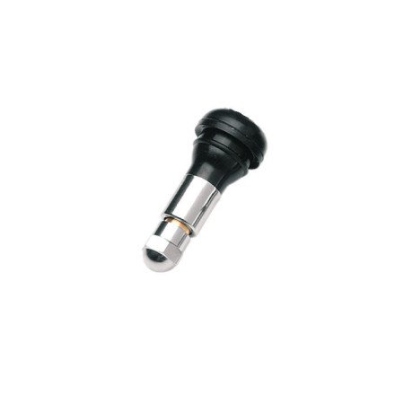 Valve de jante -  ø 14.80 mm - Droite - Argent