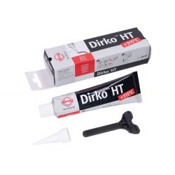 Pate à joint - DIRKO - Silicone Noir - 315°C - 70ml