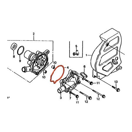 Joint de pompe eau - XL600V - XRV750 - VT600