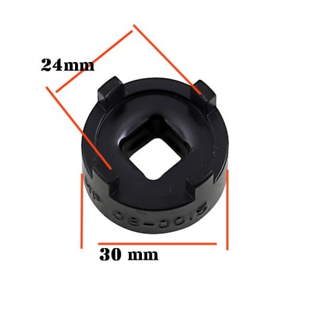 Douille de deblocage - 24/30 mm - Embrayage - pompe a huile - epurateur