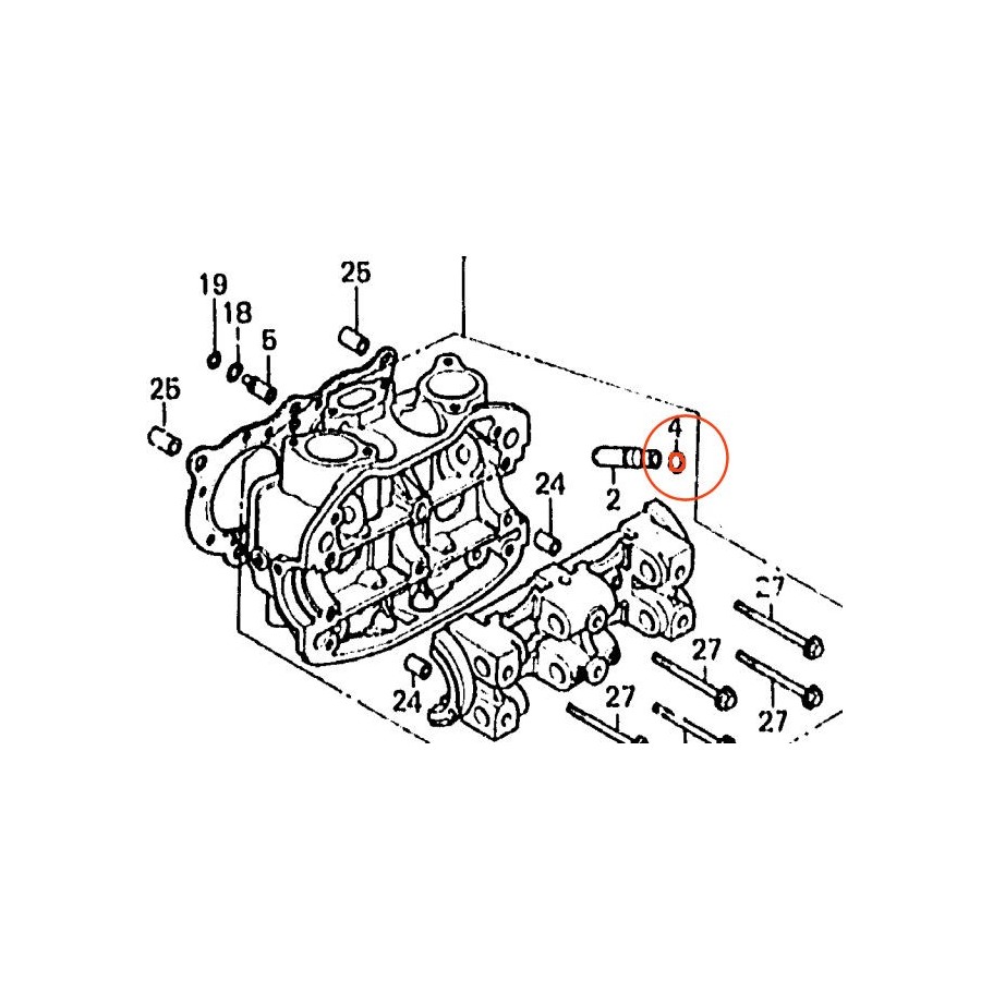 Service Moto Pieces|Moteur - Couvercle - cache culbuteur - joint de carter  - VT1100|Couvercle culasse - cache culbuteur|9,60 €