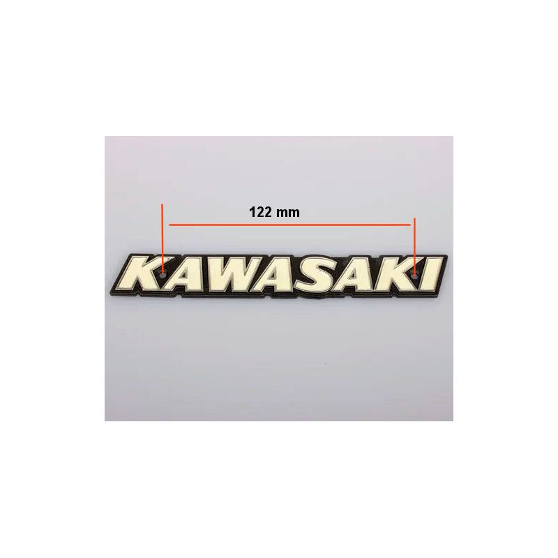 Service Moto Pieces|Embleme de reservoir - Kawasaki - 56014-1013 - Z1-900 - Z400 - 122mm|Reservoir - robinet|18,50 €