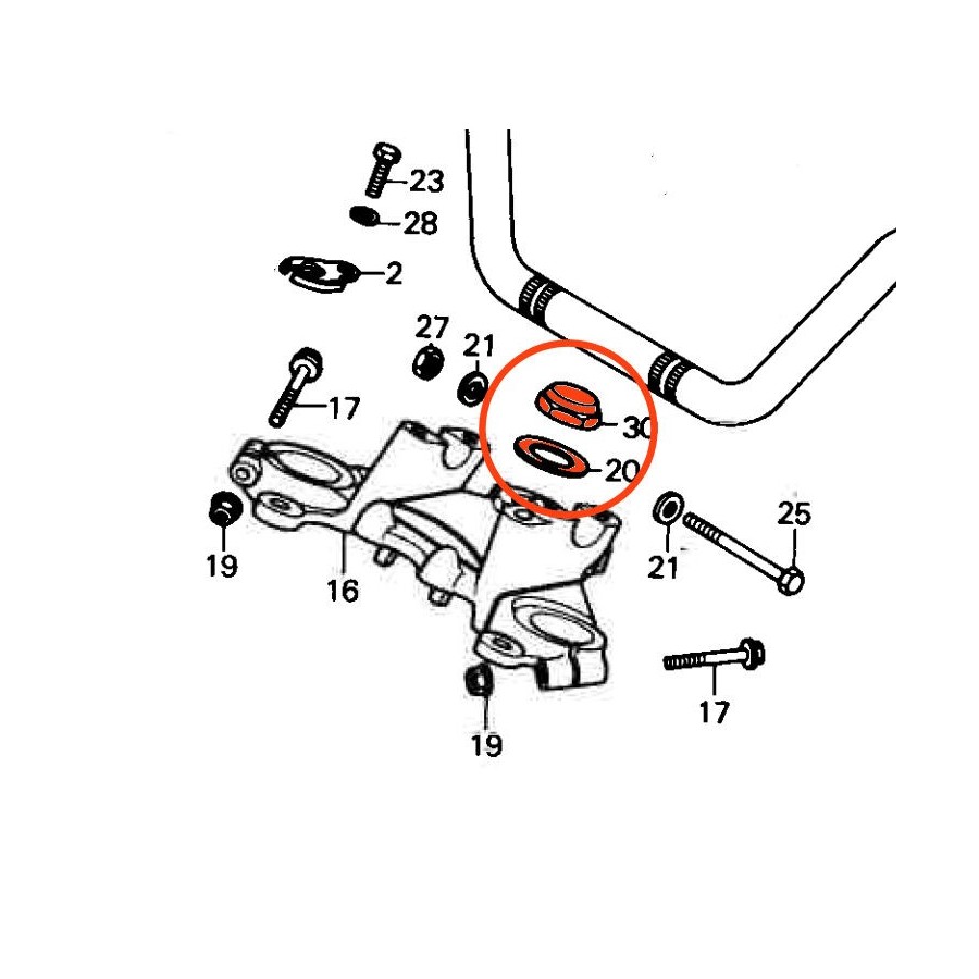 Service Moto Pieces|Arret gaine - tendeur de cable - Aluminium - M6 x1.00|Guidon - Poignée - Levier - Compteur|4,91 €