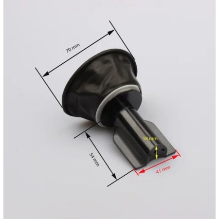 Carburateur - Boisseau + membrane - 3GM-14940-00