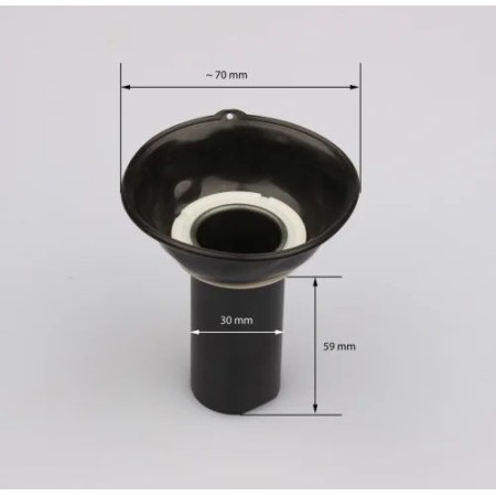 Carburateur - Boisseau Avant + membrane - 13500-38B20 - VS600, VS700, VS800, VS1400