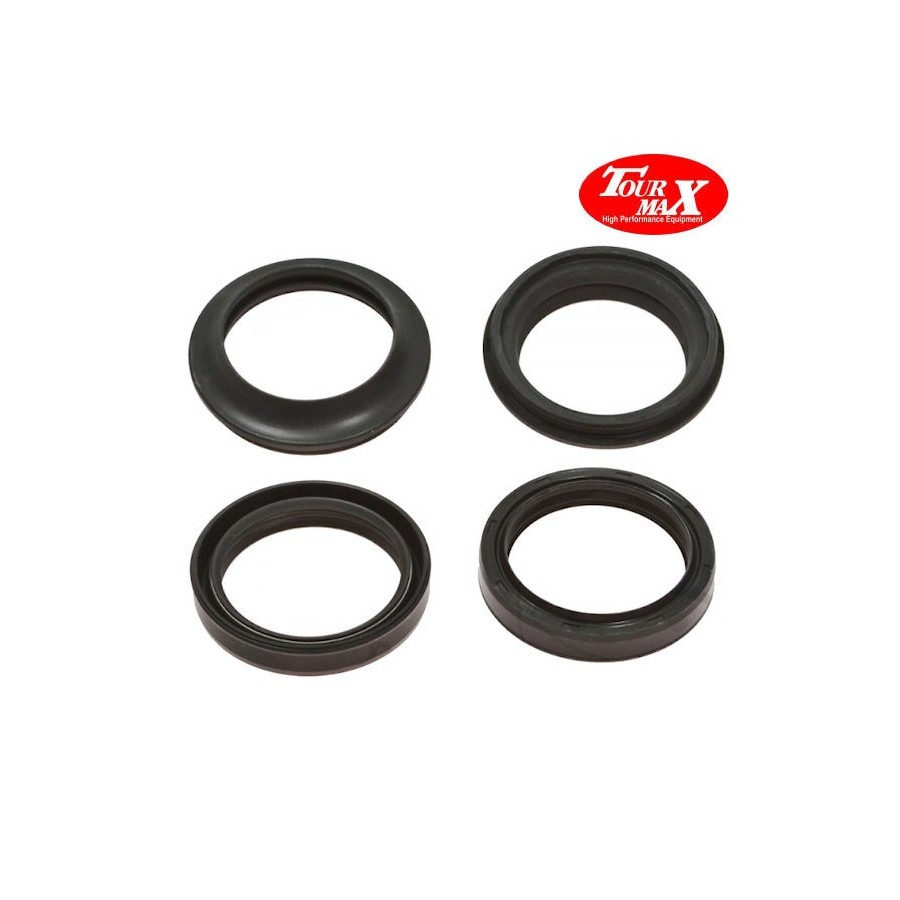 Service Moto Pieces|Fourche - Joint Spy + cache poussiere - ø45x57x11 mm|Fourreaux + kit + joint|30,20 €