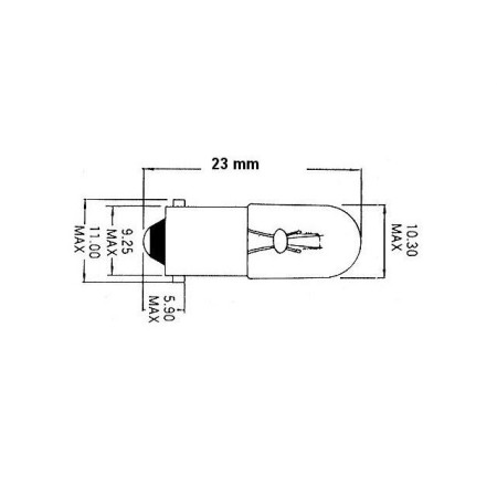 Service Moto Pieces|Ampoule - BA9S - 12v / 2w - (tableau de bord - .... - ... )|Ampoule 12 Volt|1,39 €