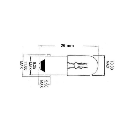 Service Moto Pieces|Ampoule - BA9S - 12v / 4w - (tableau de bord - Veilleuse .... - ... |Ampoule 12 Volt|1,49 €