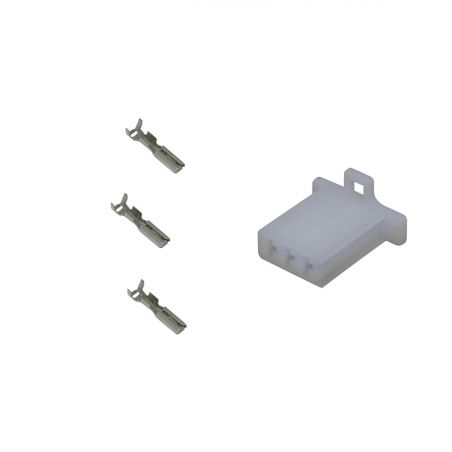 Service Moto Pieces|Connecteur - Femelle - 3 broches ( ML110) + cosse|Connecteur - Cosses|2,60 €
