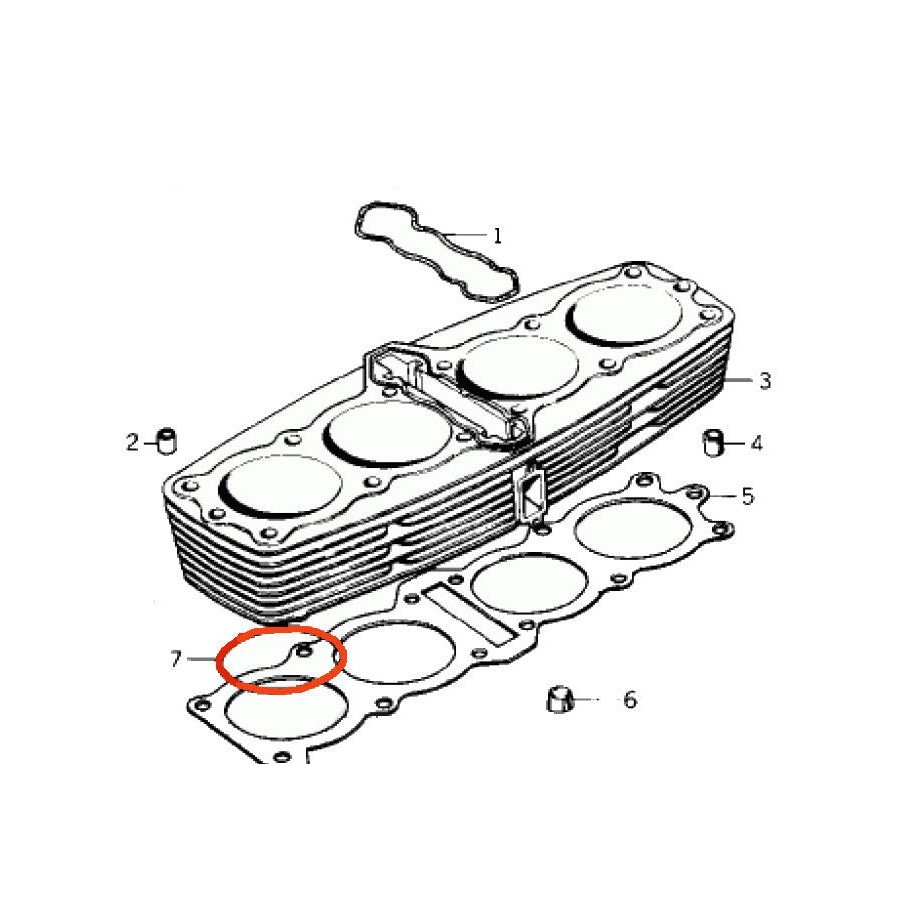 Service Moto Pieces|Moteur - Ensemble de joint Torique - CB125K|Joint Torique|17,90 €