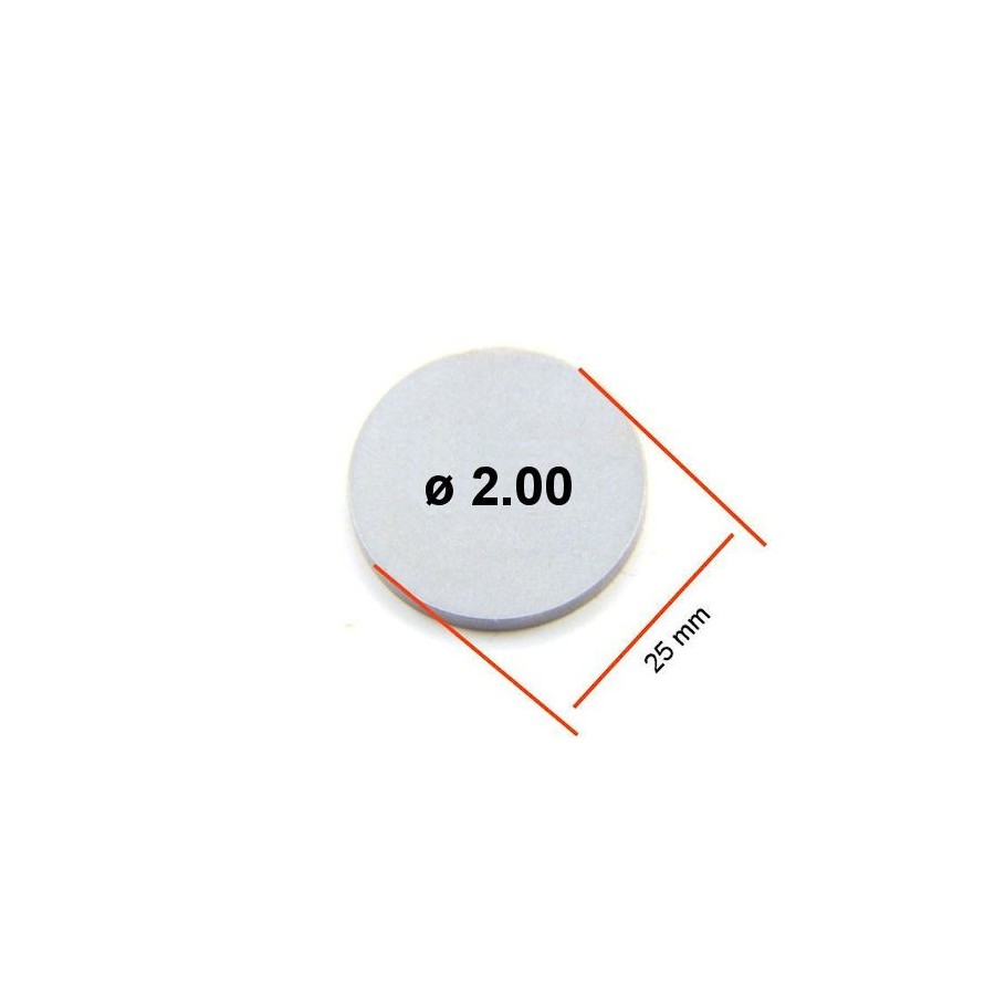 Service Moto Pieces|Moteur - Pastille 2.90 - ø 25mm - Jeux aux soupapes|Pastille - ø 25.0 mm|6,90 €