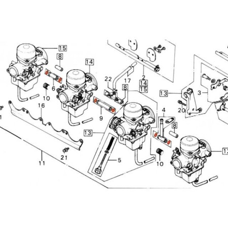 Service Moto Pieces|Joint torique - ø 6.00 x2.0mm - (x1) - joint de liaison - |Joint Torique|2,51 €