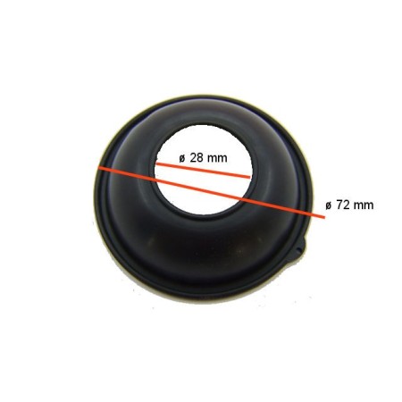 Carburateur - membrane de boisseau - Kawasaki-Suzuki-Yamaha