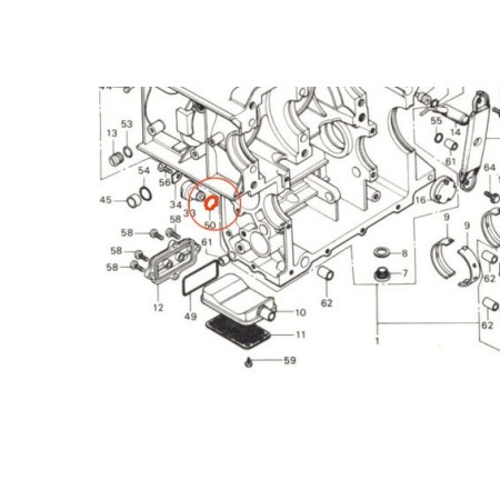 Service Moto Pieces|Contacteur point Mort - joint torique - ø 18.00 x3.00 - 91311-044-000|Joint Torique|1,90 €