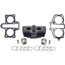 Moteur : Kit 125cm3 - bloc cylindre / Piston - ø 44mm - CB125 T - CM125C - CM125T - CA125 Rebel - CB125Td