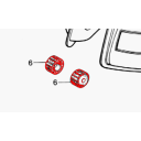 Reservoir - Silent bloc - support avant de reservoir - (x1) 