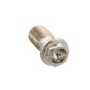 Frein - Vis banjo - Simple - Racing - Percée pour fil torsadé - M10x1.00 - Inox