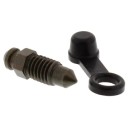 Frein - Etrier - Vis de Purge - M8 x1.25 - Noircie + capuchon