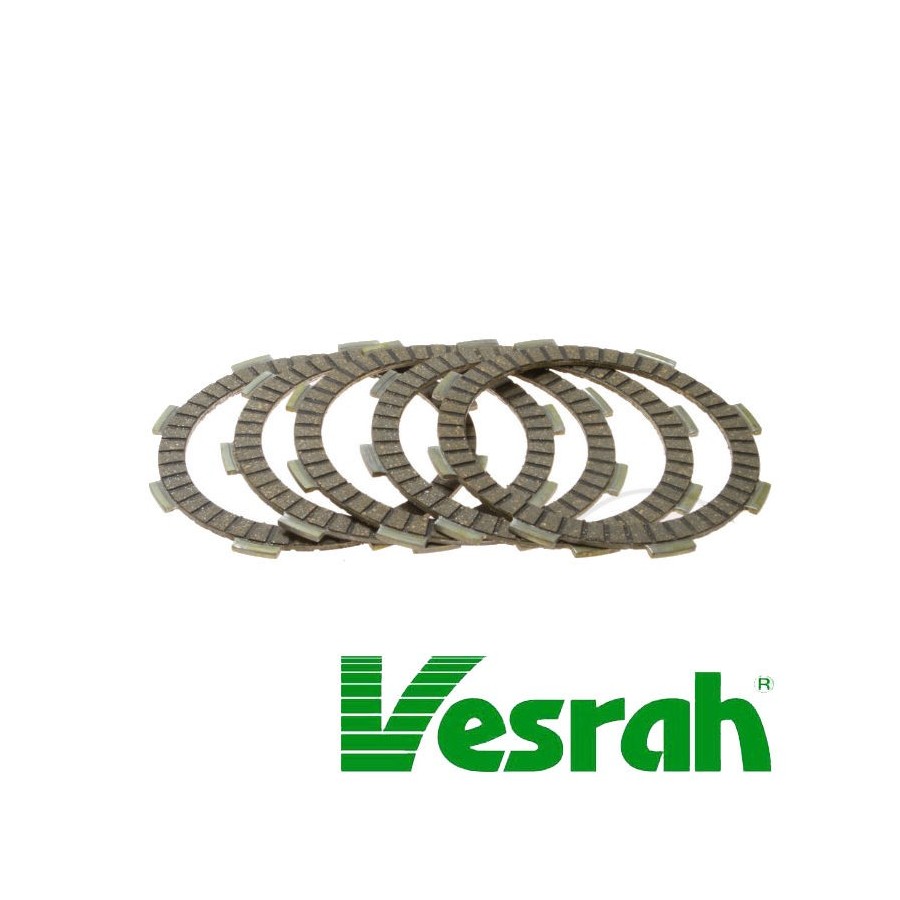 Service Moto Pieces|Embrayage - Disques garnis - Vesrah -  CB/CG/XL 125/185/ ...|Disque - Garni - Lisse |40,20 €