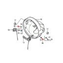 Vis - Acier - M5 x12 mm - cruciform - Bombée - (x1) - Origine