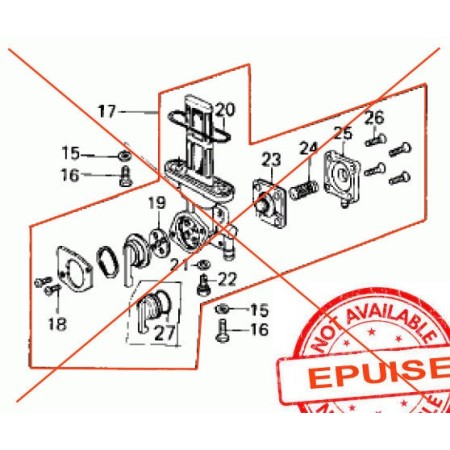 Robinet essence - Kawasaki - 51023-1023