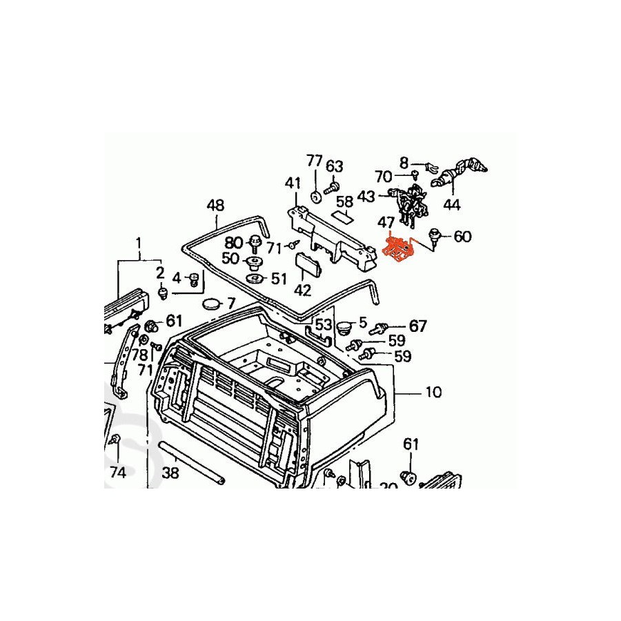 Service Moto Pieces|Amortisseur - YSS - CB500 (PC32)|Amortisseur|272,00 €