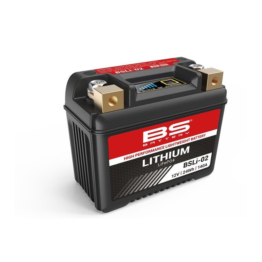 Service Moto Pieces|Batterie - 12v - Lithium - BSLI-04/06 - (YB14-A2)|Batterie - Lithium|168,55 €